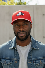 Load image into Gallery viewer, Red Suede Dad Hats
