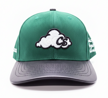 Load image into Gallery viewer, Forrest Green Leather Brim
