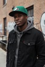 Load image into Gallery viewer, Forrest Green Leather Brim
